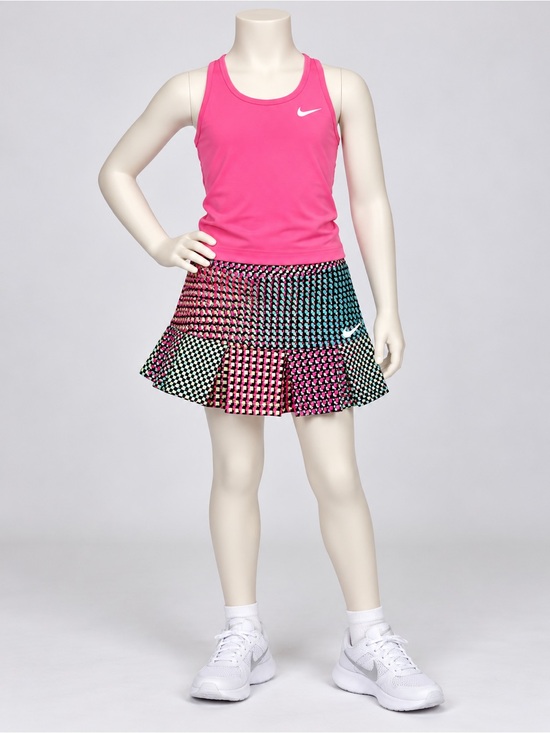 Nike Other - Nike Girls 6X Black Multicolor Athletic Skirt Skort